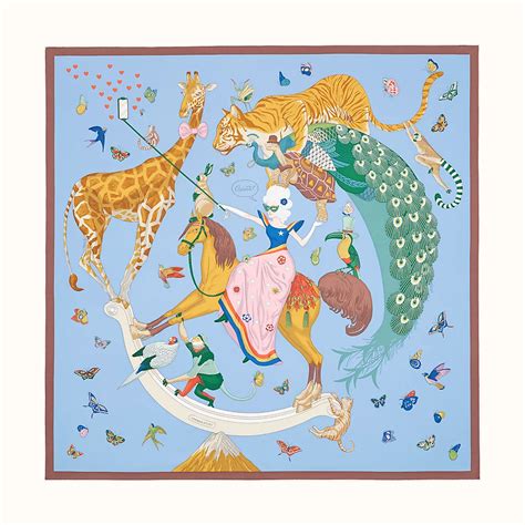 hermes scarf story